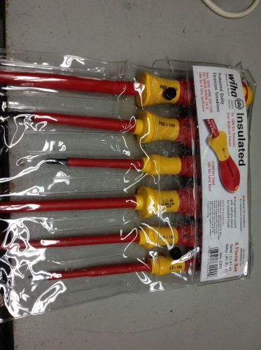 Wiha Insulated 6 pieces Screwdriver Set