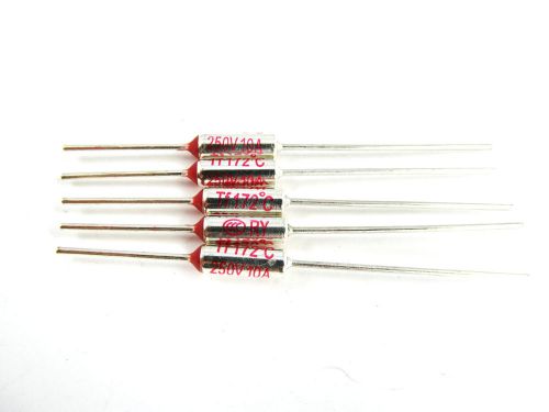 5 Pcs RY TF 172 °C 250V 10A Thermal Fuse temperature