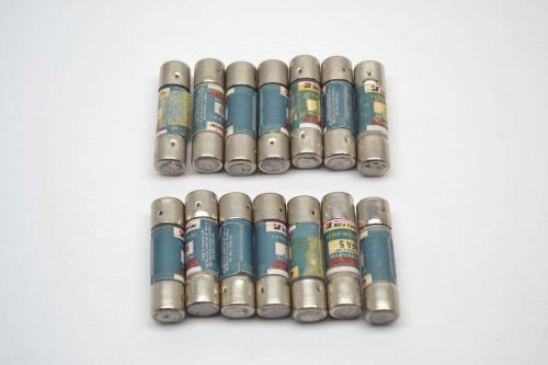 Lot 14 reliance rfa-5 rectifier fuse 5a amp 130v-ac b387903 for sale