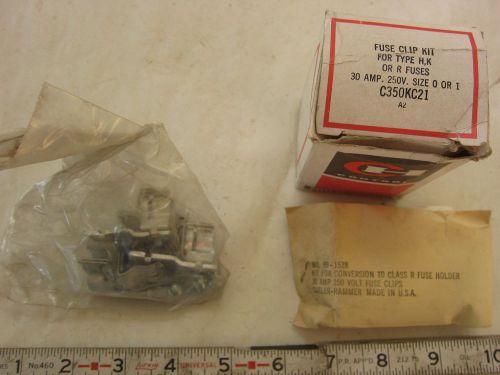 Cutler-Hammer C350KC21 30A 250V Fuse Clip, New