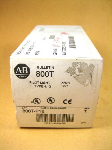 Allen Bradley -  800T-P16 -  Pilot Light Type 4, 13 Ser. T