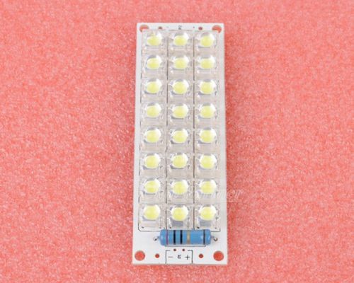 12V White LED Panel Board 24 Piranha LED Energy Saving Panel Light