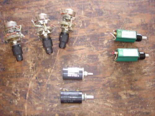 HUGE LOT POTENTIONMETER CLAROSTAT 62J HELIPOT 7221 SPECTRAL 510 - LOT 1001