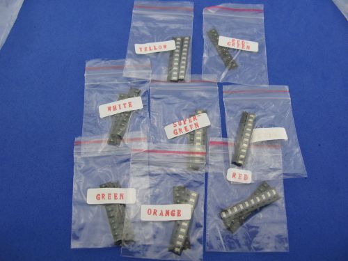 1206 smd smt led assorted kit 8 value total 150pcs strip ribbion bulb lamp for sale