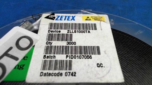 75-PCS SCHOTTKY 40V 1.16A ZETEX ZLLS1000TA 1000