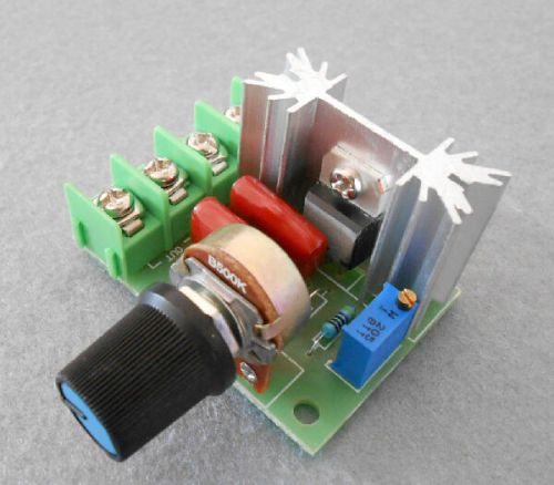 2000W 220V SCR Voltage Regulator Dimming BEST US Speed Controller Thermostat