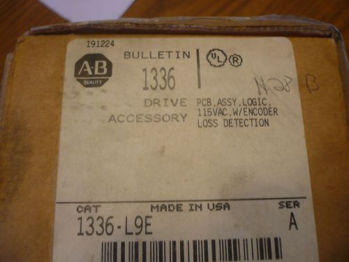 New A-B Allen Bradley 1336-L9E Logic PCB Assembly w/ Encoder Loss Detection