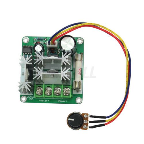 6-90V 10A 15KHz PWM Pulse Width Modulation DC Motor Speed Controller New