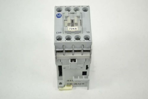 ALLEN BRADLEY 100-C09ZJ10 600V-AC DC 24V-DC 7.5HP 25A AMP CONTACTOR B351796