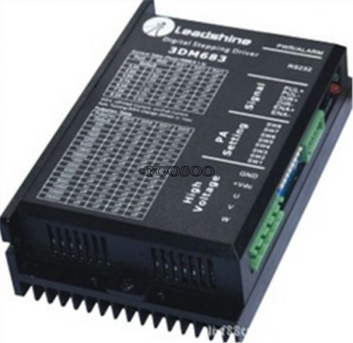 3 stepper phase 0.5-8.3a 20-60vdc driver new leadshine 3dm683 digital motor for sale