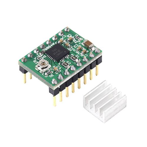 Stepstick stepper motor driver a4988 driver module for reprap prus 3d printer su for sale