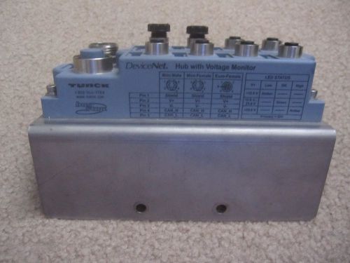 Turck jbbs 57-e811 bus stop devicenet hub with voltage monitor *msrp $300* for sale