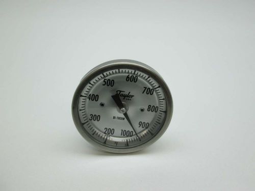 NEW TAYLOR BB3104E018 BI-THERM 200-1000F 3IN TEMPERATURE GAUGE D386711