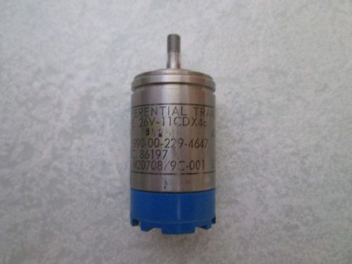 Synchro Differential Transmitter 26V-11CDX4C 11.8 volts 400hz Aircraft