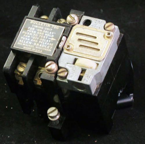 ALLEN BRADLEY BULLETIN 700 TIMING UNIT, 700-NT SERIES C TIMER