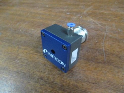 Lot of 1 NEW INFICON LI-9496 VAP025 253-321 Balzars Pneumatic Actuated Valve