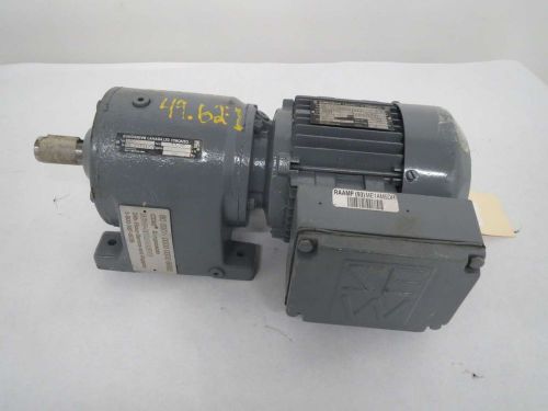 Sew eurodrive r40 0.5hp 330/575v-ac 3600/66rpm 3ph ac gear 49.62:1 motor b377709 for sale