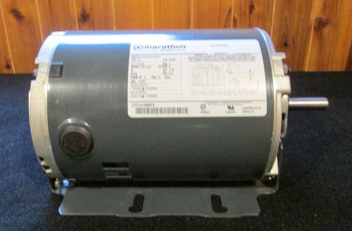 Marathon Electric Motor 5KH37PNA793D, 1/2 HP, 115/230V, FR 56Z, 1725 RPM