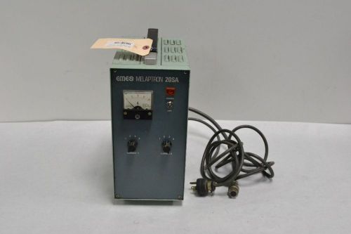 EMES 20SA MELAPTRON STUDIO MONITORING UNIT TEST EQUIPMENT 100V-AC 20A B301286