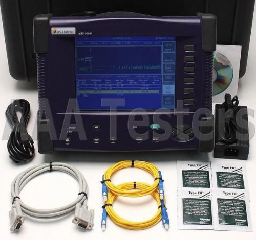 Acterna wavetek mts-5200e sm fiber otdr 5026dr color mts5000 5200e 5026 for sale