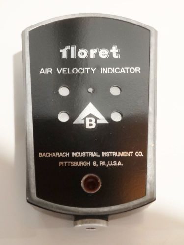 AIR VELOCITY INDICATOR -VINTAGE FLORET - 1958 - W/CASE IN ORIGINAL BOX