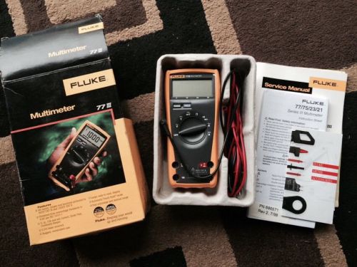 Fluke Electrictian Fultimeter 77