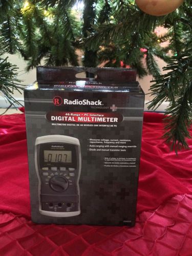 RadioShack 46-Range Digital Multimeter w PC USB Interface