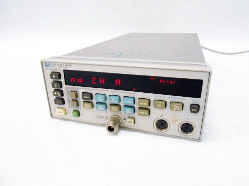 HP AGILENT KEYSIGHT 438A DUAL SENSOR POWER METER