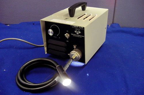 VERY NICE USED DOLAN-JENNER FIBER-LITE HIGH INTENSITY ILLUMINATOR W/FIBER PIPE