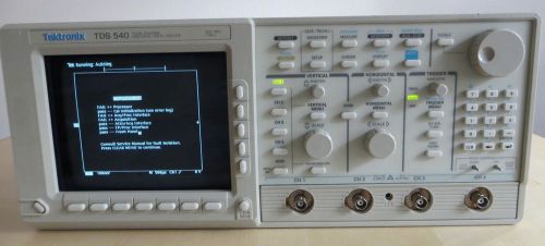 Tektronix TDS540 4-Channel Digital Oscilloscope 500Mhz 1GS/s - needs repair