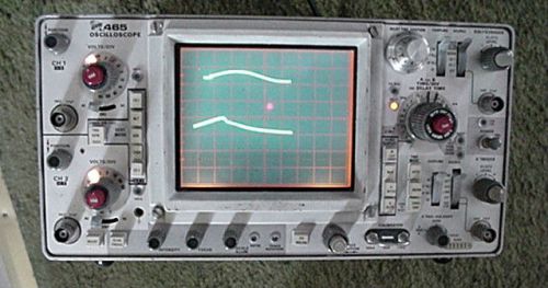 TEKTRONIX 465 OSCILLOSCOPE 2 CAHNNEL 100 MHZ NO RESERVE