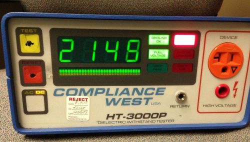 COMPLIANCE WEST HT-3000P AC/DC HIGH POT TESTER