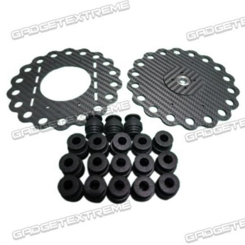 Fiberglass Anti-vibration Damper Plate Set w/Bearing &amp; 18 Rubber Ball e