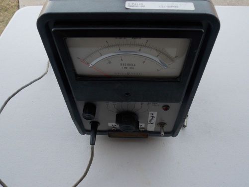 HP 411A RF MILLIVOLTMETER