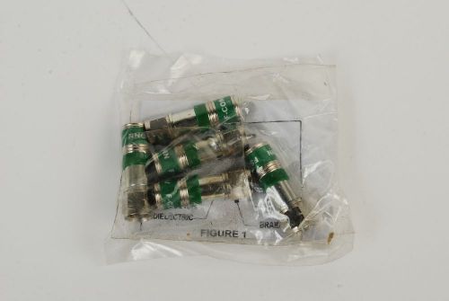 NEW FC F-CONN FS6U-RV Connectors (5 Count) NOS