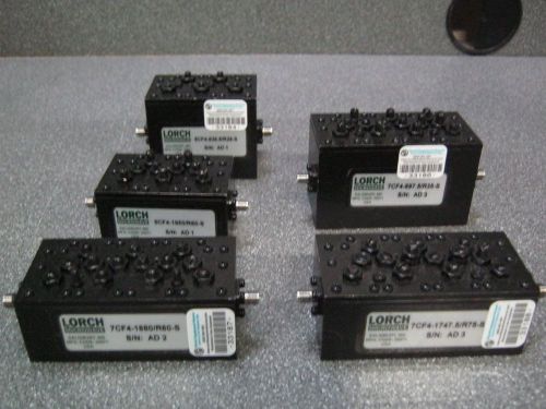 5 LORCH MICROWAVE Filters 7CF4 / 5CF4  Misc.
