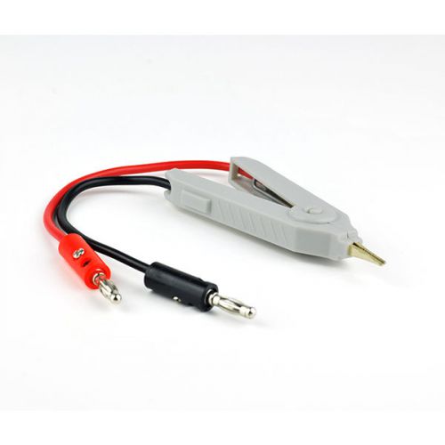 Banana Plug to Alligator Test Clip for LC200A LC Meter Multimeter DMM SMT SMD