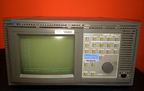 Tektronix VM700 opt 01 / NTSC Automatic  Video Test Set  **SALE**