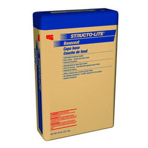 USG Structo-Lite White To Off-White Lightweight Basecoat, 50 lb Bag