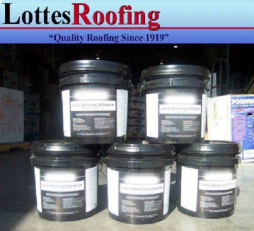 5-  4 1/4 gal latex  bonding adhesive for sale