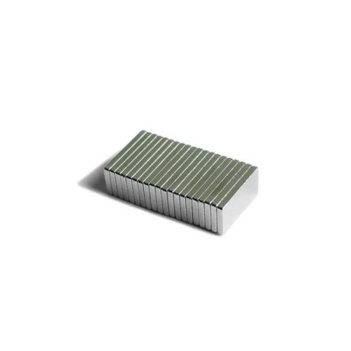 20pcs 3/8&#034; x 3/16&#034; x 1/32&#034; blocks 10x5x1mm neodymium magnets rare earth n35 for sale