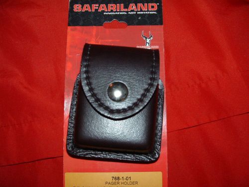 SHIPS DAILY FREE SHIP Safariland  768-1-01 Pager Case CORDOVAN BROWN  w/Snap