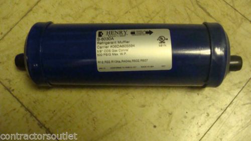 New Factory Overstock Carrier 06DA605594 Henry S-6030A Refrigerant Muffler