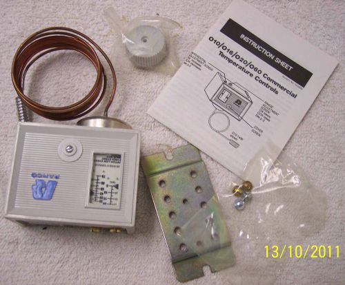 NEW Ranco Commercial Temperature Control 010-1410 Sensor Range: 25F to 75F