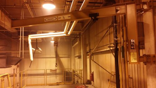 Nelson 1/2 Ton Wall Mounted Jib Crane - optional hoists