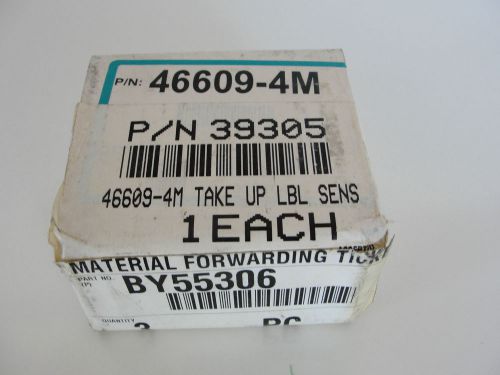 NEW ZEBRA 46609-4M THERMAL PRINTER LABEL SENSOR KIT TAKE UP LABEL SENSOR