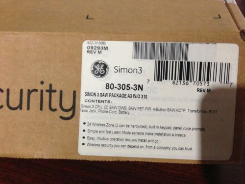 GE 80-305-3N SIMON SAW 3 PACKAGE A3 W/O X10