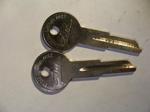 GM  AMC   AMERICAN MOTOES  NOS   HURD  1949 TO 1969 KEY BLANK  UNCUT LOCKSMITH