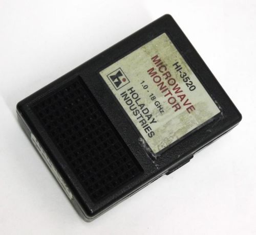 Holaday HI-3520 Microwave Survey Monitor Meter Detector