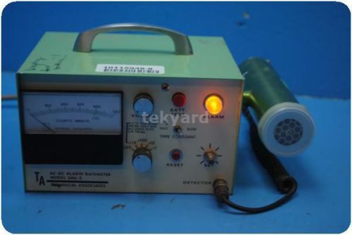 TECHNICAL ASSOSIATES SML-2 AC-DC ALARM RATEMETER RADIATION TESTER !